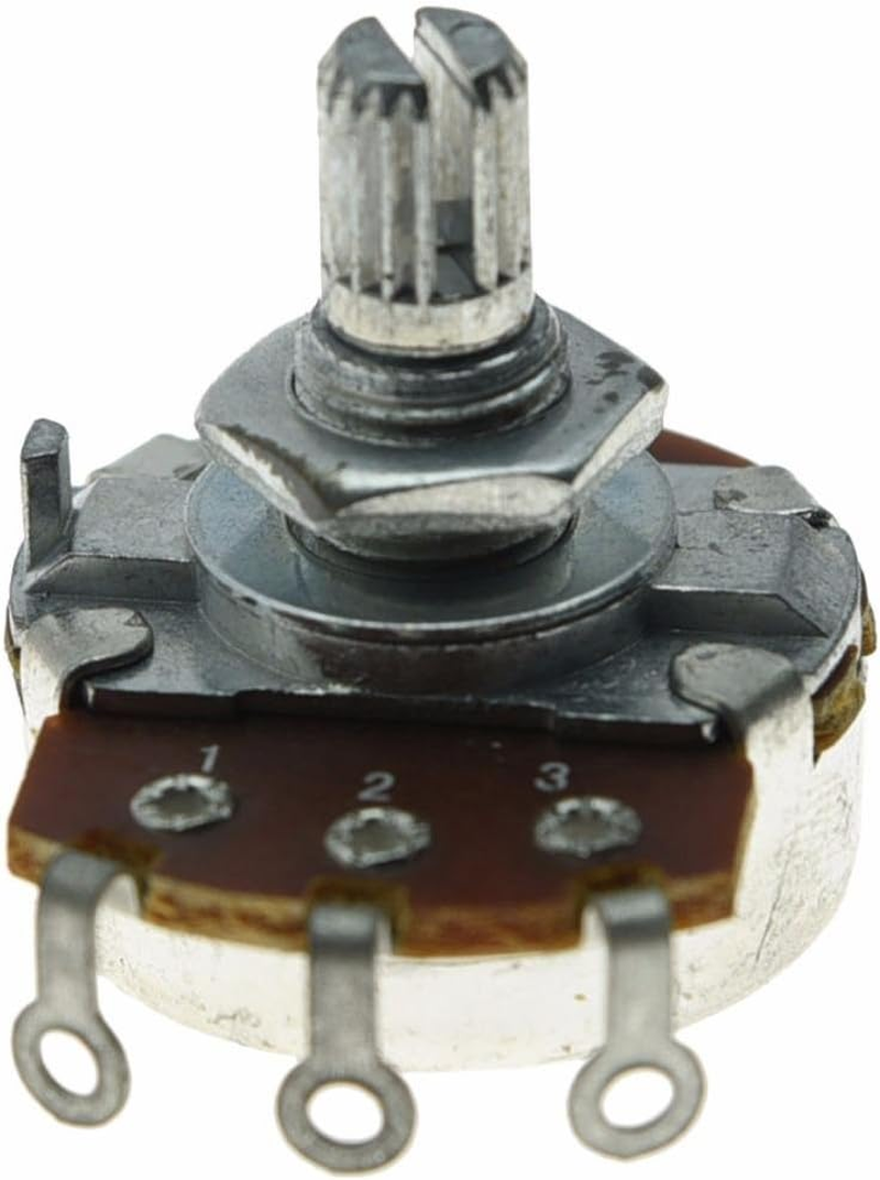 Dopro 5Pcs Linear Guitar Pots Volume 250K Electric Guitar Large Pots 24Mm Base with Short Split Shaft Guitar Potentiometer B250K image number 5