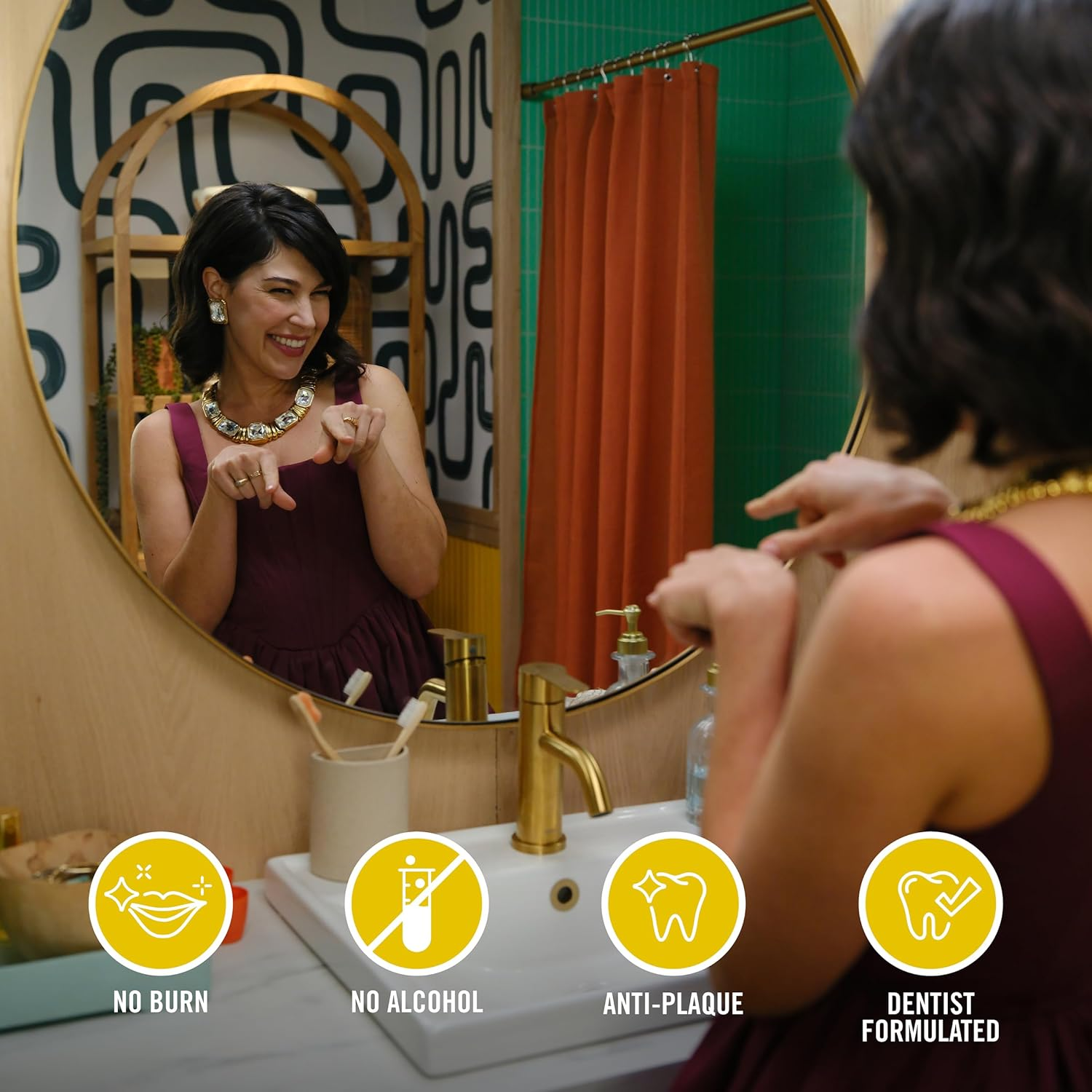 Therabreath Deep Clean Oral Rinse, Refreshing Mint Flavour 473Ml &ndash; Dentist Formulated Mouthwash, Kills 99.9% of Germs, Alcohol-Free, Non-Burning, Anti-Plaque, Supports Daily Oral Hygiene image number 1