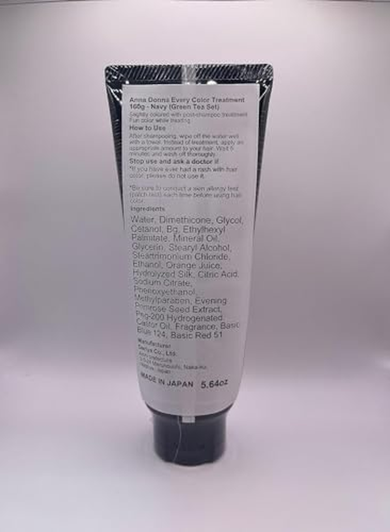 Anna Donna Every Color Treatment 160G - Navy (Green Tea Set) image number 3