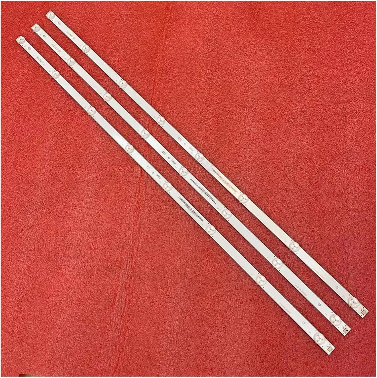 LED Backlight for Pana-Sonic TX-40DS400E TX-40ES400B TX-40ES500B TX-40FS503B TX-40ESW504B TX-40DSU401 IC-D-HWBJ40D660 TC-40DS600X (Color : Kit 3Pcs for 1 TV)