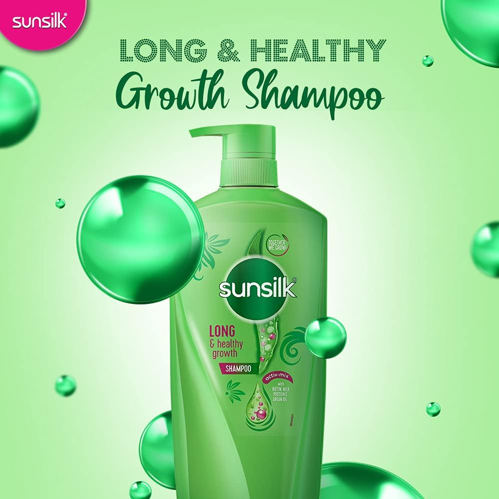 Sunsilk Long and Healthy Growth Shampoo 650 Ml image number 4