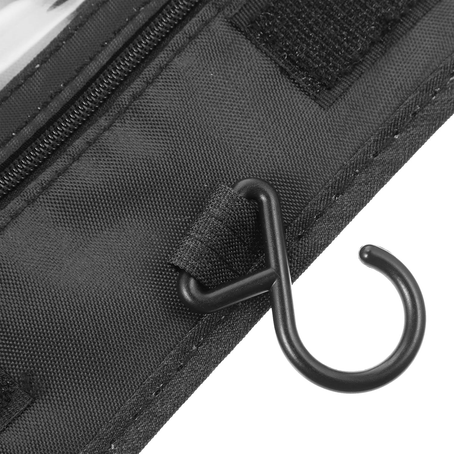 ASAKKURA Large Capacity Hanging Hook Toiletries Bag Travel Cosmetic Makeup Organizer Portable Wash Bag with Multiple Pockets for Men and Women image number 4