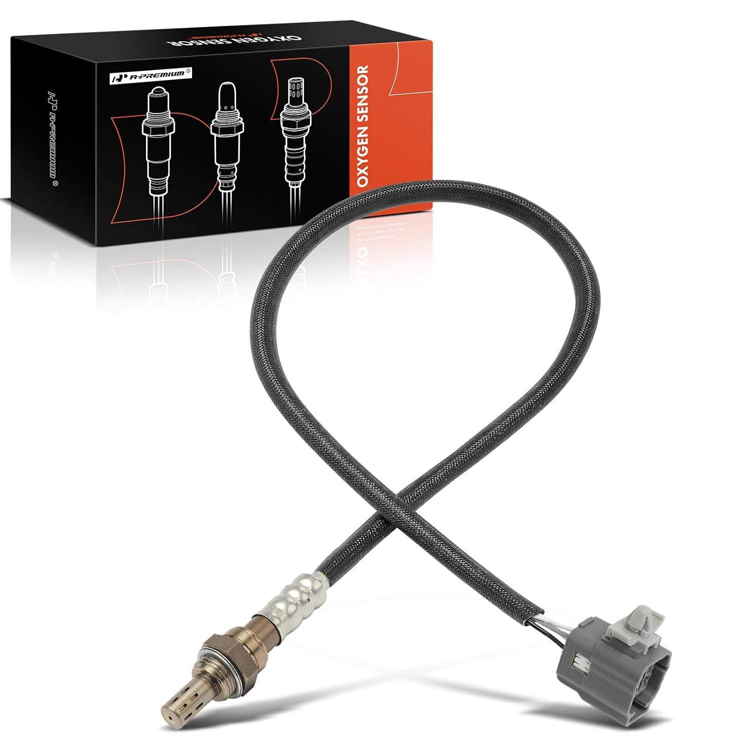 A-Premium O2 Oxygen Sensor Compatible with Mazda 6 2005 2006 2007 2008 2.3L, Automatic Transmission, Center image number 2