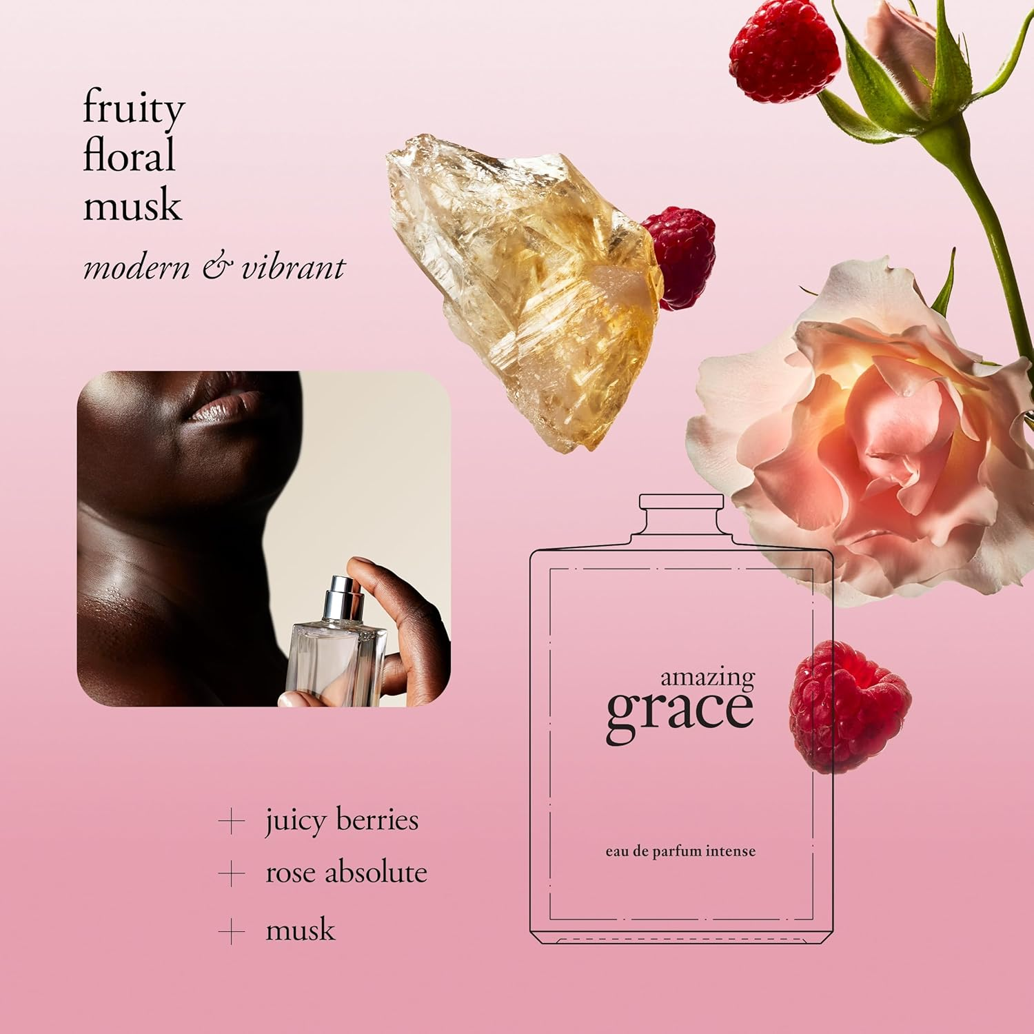 Amazing Grace Intense by Philosophy for Unisex - 4 Oz EDP Spray image number 5