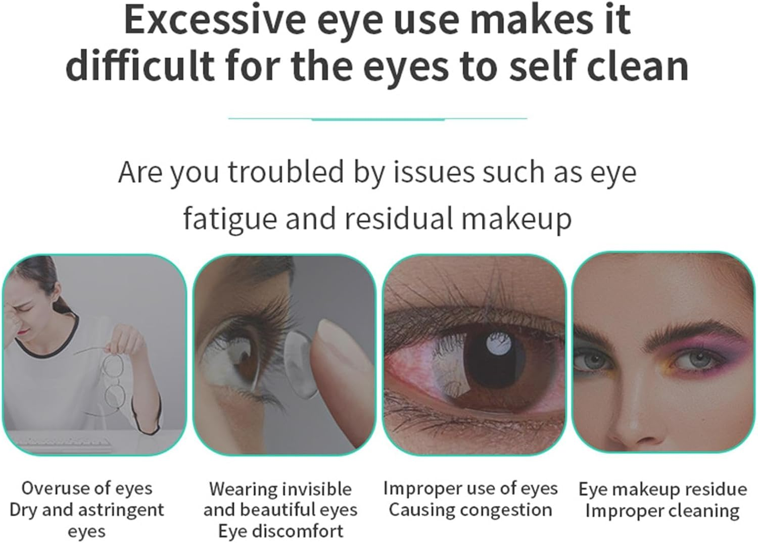 Silicone Eye Wash Cup - Soft Irine Cup, Flexible Eye Wash Aids | Reusable Eye Cleaning Cup, Portable Eye Flash Tool, Leak Proof Eye Bass, Gentle Eye Cleanser, Eye Cleansing Eye Cups for Eye Wash image number 1