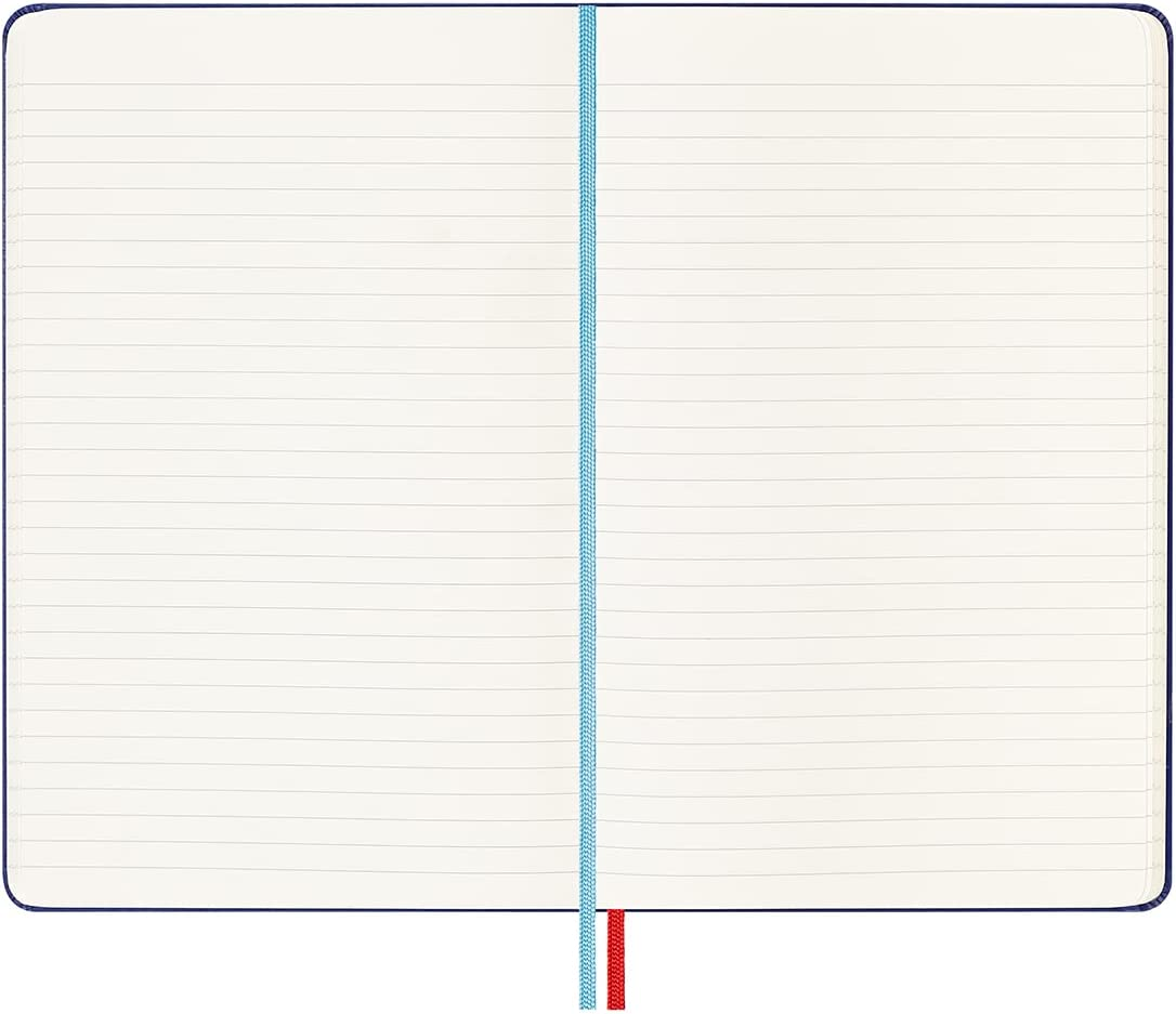 Moleskine - Limited Edition Missoni Notebook - Ruled - Large - Blue - Blue image number 5