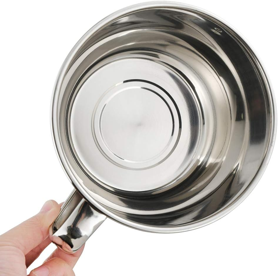 Mirenlife 18/8 Stainless Steel Leak Proof Food Storage Container with Handle and Lid, Snack Bowl, Stainless Steel Bento Lunch Box, Soup Bowl, Noodle Pot, Ramen Cooker, Induction Cooker Directly image number 5