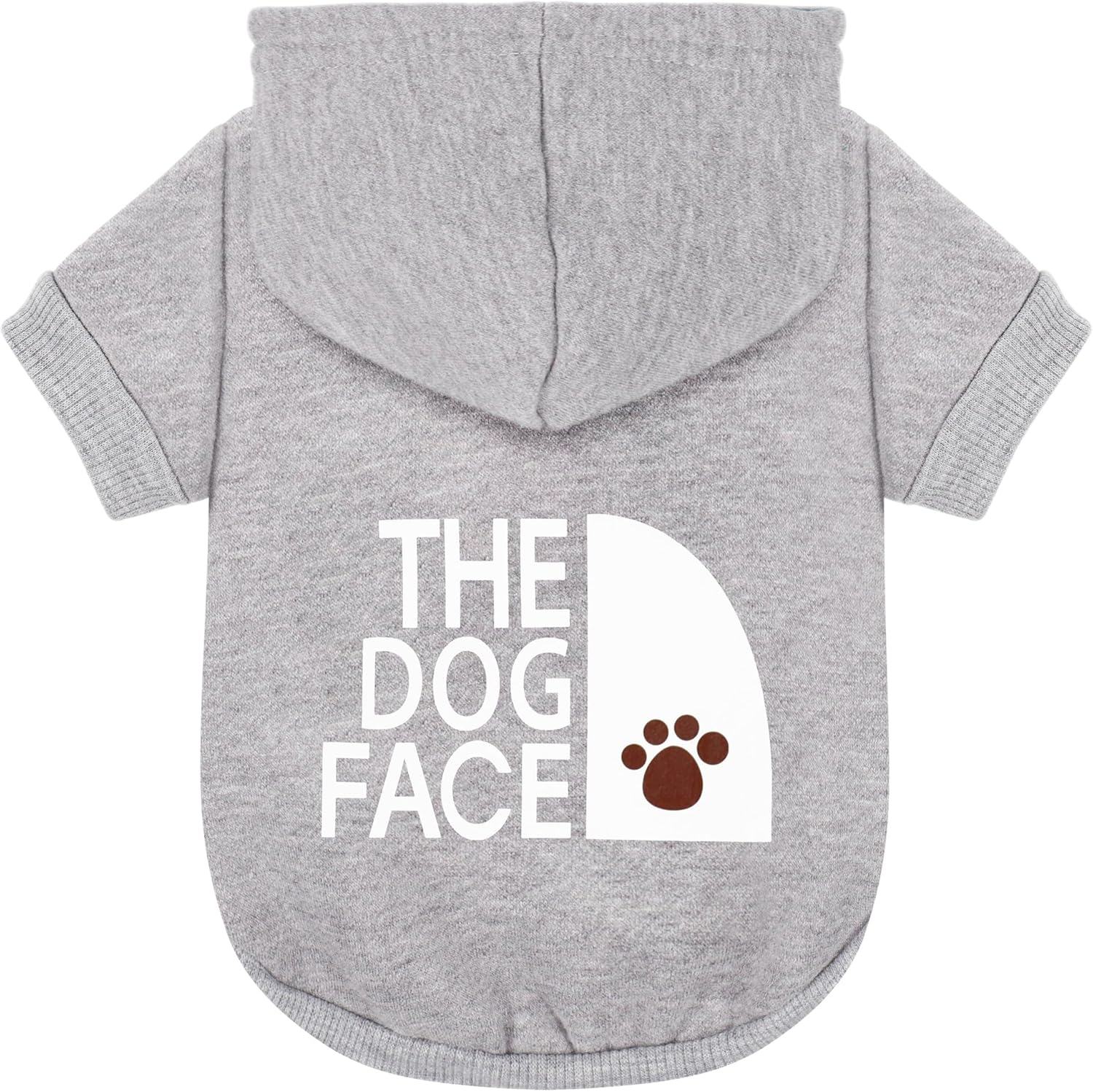 Paiaite Black Chihuahua Dog Hoodie: Keep Your Pup Warm and Stylish with a 'The Dog Face' Printed Sweatshirt, Pet Clothes and Sweater Coat All in One Perfect for Winter and Cool Summer Nights! Black S