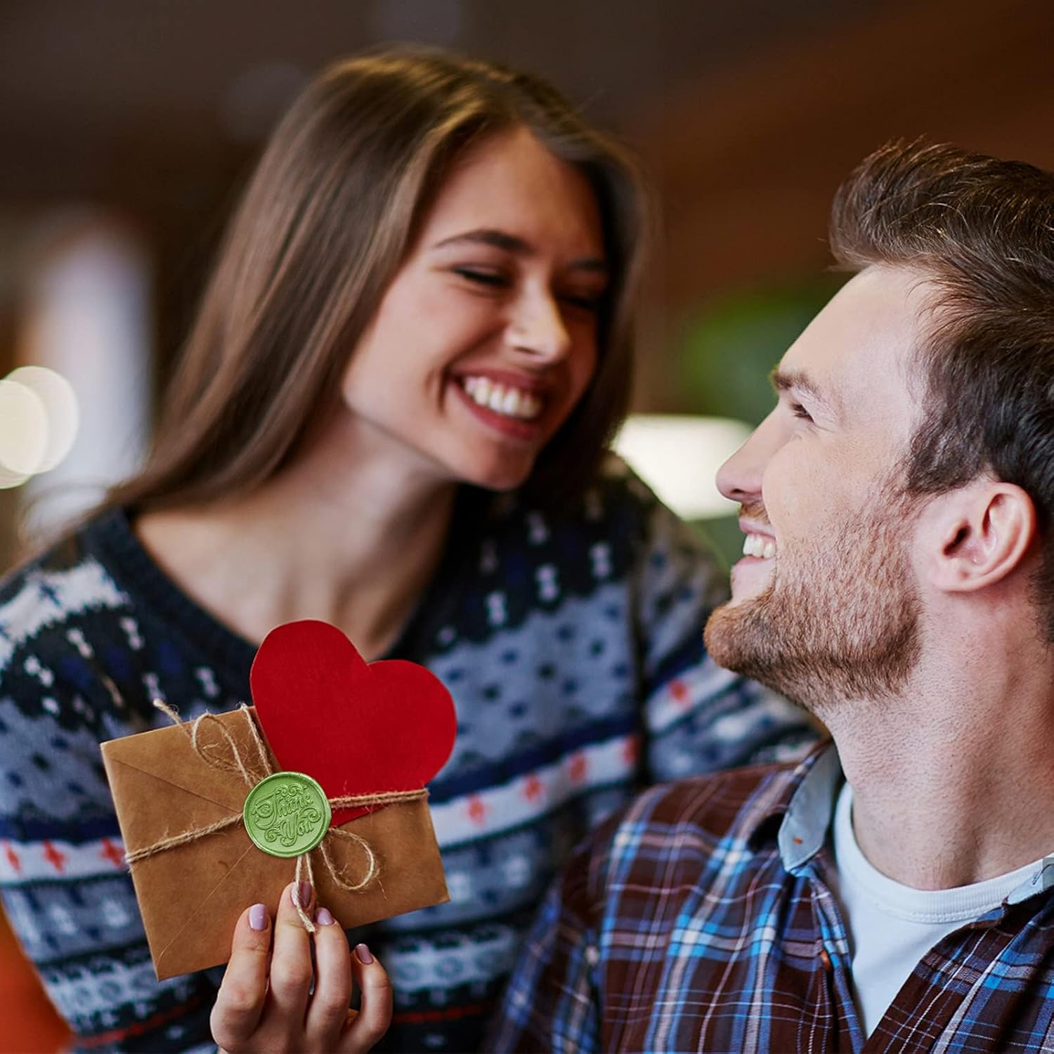 300 Pcs Octagon Sealing Wax Beads with 3 Pcs Tea Candles and 1 Pcs Wax Melting Spoon for Wax Stamp Sealing (Green Mix) image number 2