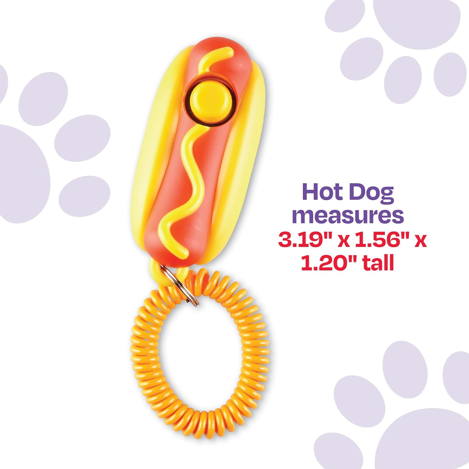 Brightkins Smarty Pooch Hot Dog Training Clicker