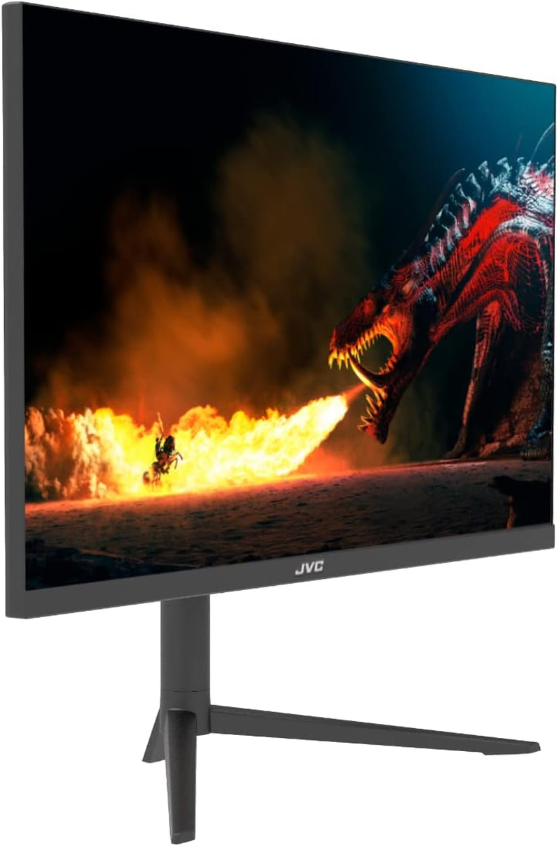 JVC 27 Inch Monitor,Qhd (Quad High Definition) Display, 4-Way Adjustable Monitor Stand, Ambient Lighting, Displayport & HDMI Inputs, Fast 1Ms Response & 165Hz Refresh Rate Gaming Monitor (LT-GN27425A) image number 1