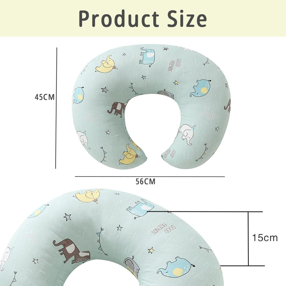 Nursing Pillow for Breastfeeding, Multifunctional Breast Feeding Pillows for Mom, Infant Feeding Support Pillow for 0-12 Months, Newborn Support Pillow for Breastfeeding and Bottle Feeding (Style D)