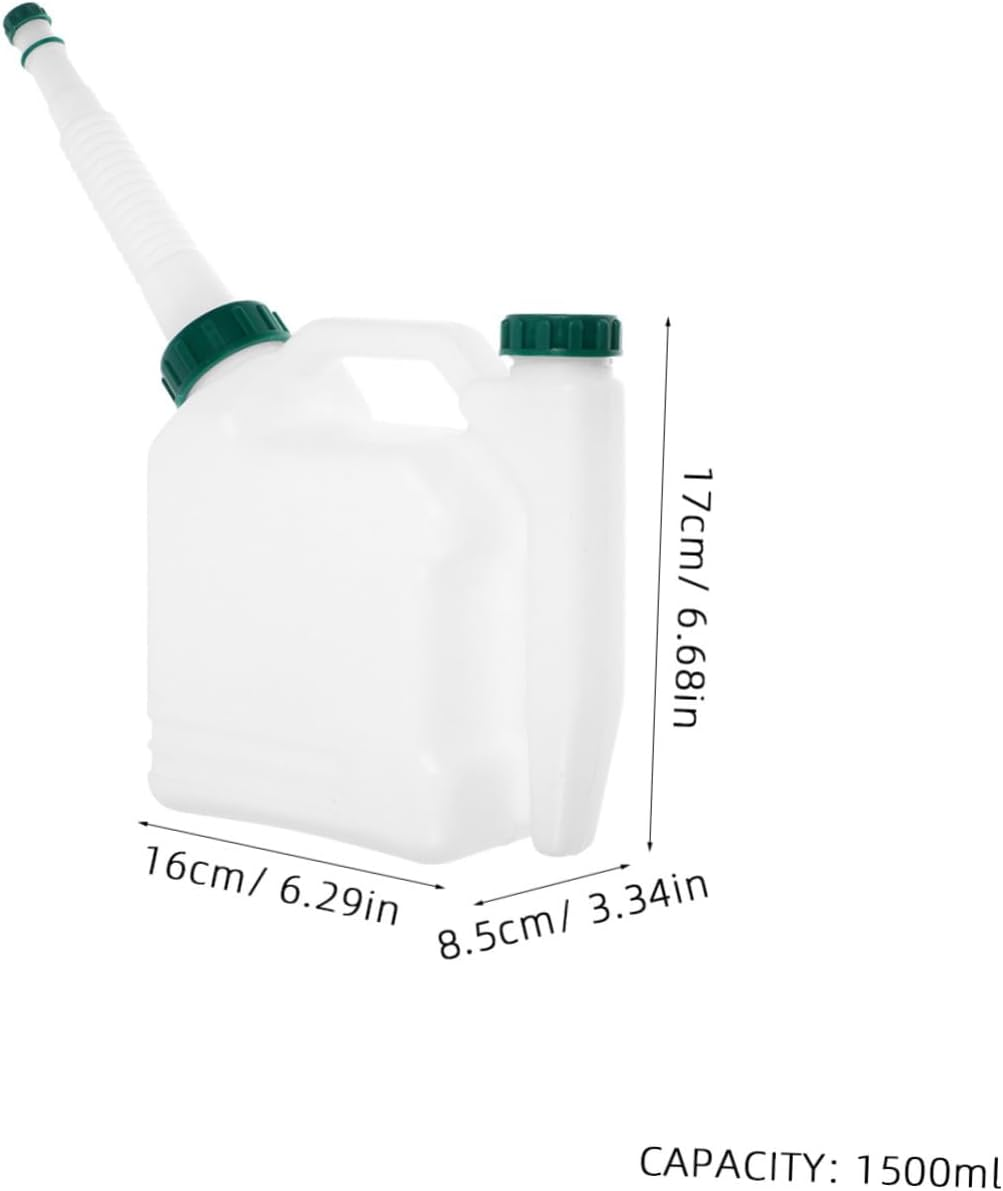 HANABASS Portable 2-Stroke Engine Oil Premixed Gasoline Mix Bottle 20:1/25:1/40:1/50:1 image number 5