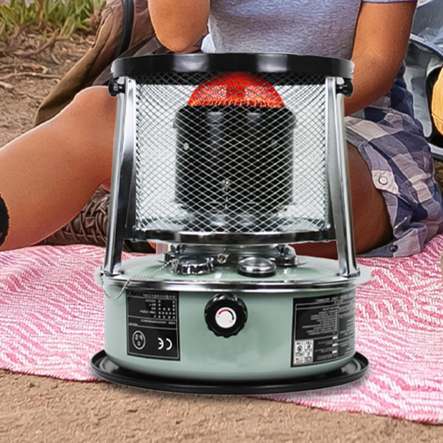 Portable Heater Stove | Camping Kerosene Heater Stove,Cold Protection Heaters Stove Indoor Kerosene Space Heaters for Outdoor, Camping, Picnic, Ice Fishing image number 6