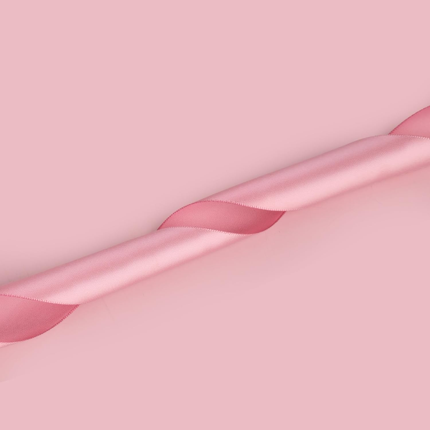 6 Rolls Ribbons for Flower Bouquet, 1.5 Inch X 30 Yards Double Face Satin Ribbon Dusty Rose Wedding Ribbon Pink Silk Ribbon for Gift Wrapping Crafts Wedding Invitation Parties Baby Shower (6 Colors) image number 1