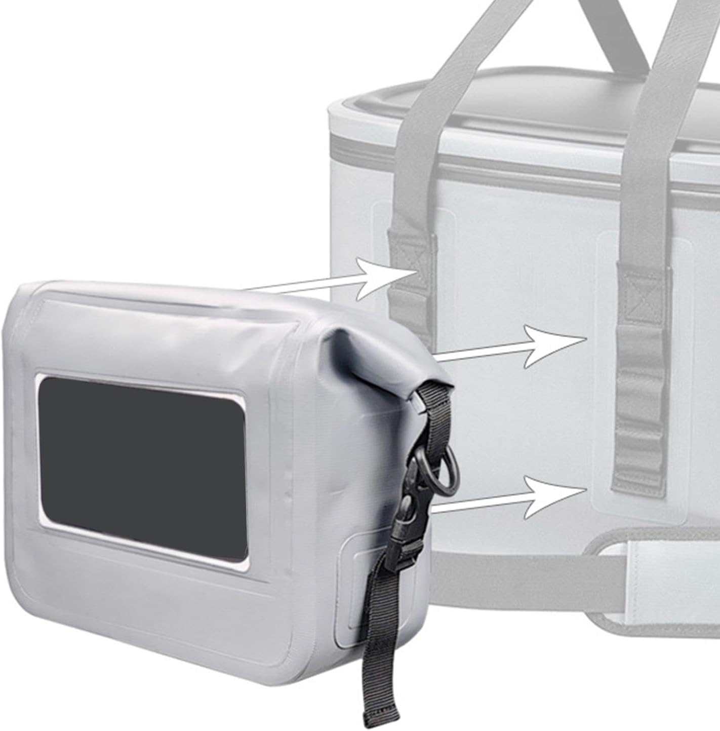 Waterproof Hiking Backpack | Cooler Hiking Backpack,Portable Waterproof Backpack Cooler Outdoor Gear for Camping, Travel, Fishing image number 4