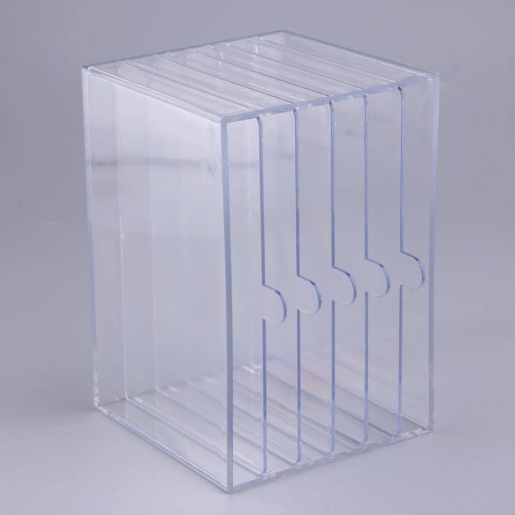 Eigell 2 Sets Acrylic Box Containers Case Practice Display Stand Acrylic False Nails Tips Holder and Shop image number 2