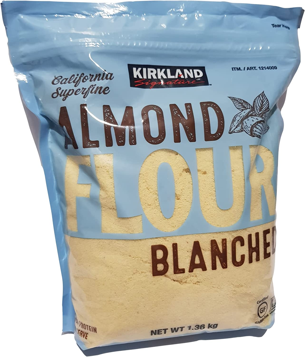 Kirkland Signature Almond Flour Blanched 1.36Kg image number 1