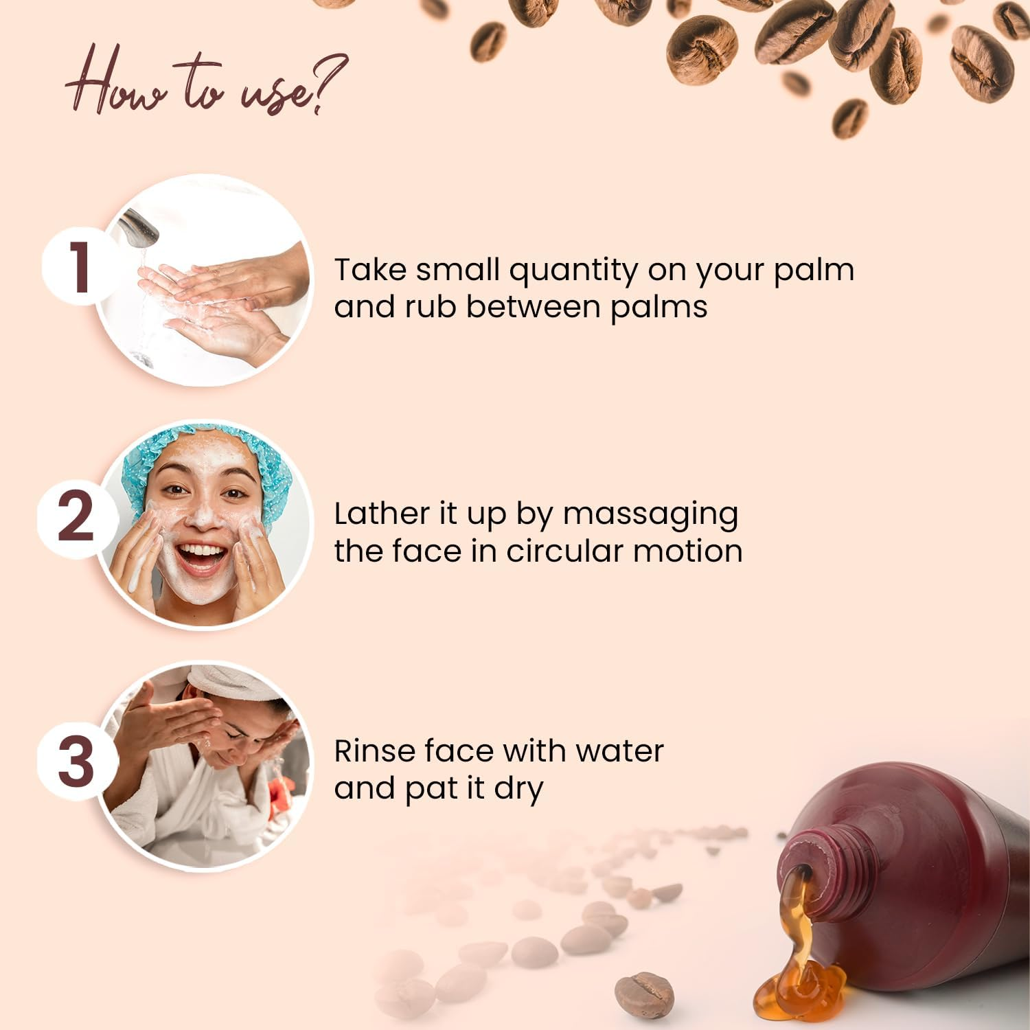 Bryan & Candy New York Coffee Face Wash for Men and Women Enriched with Ceramides and Hyaluronic Acid (100 Gm) image number 5