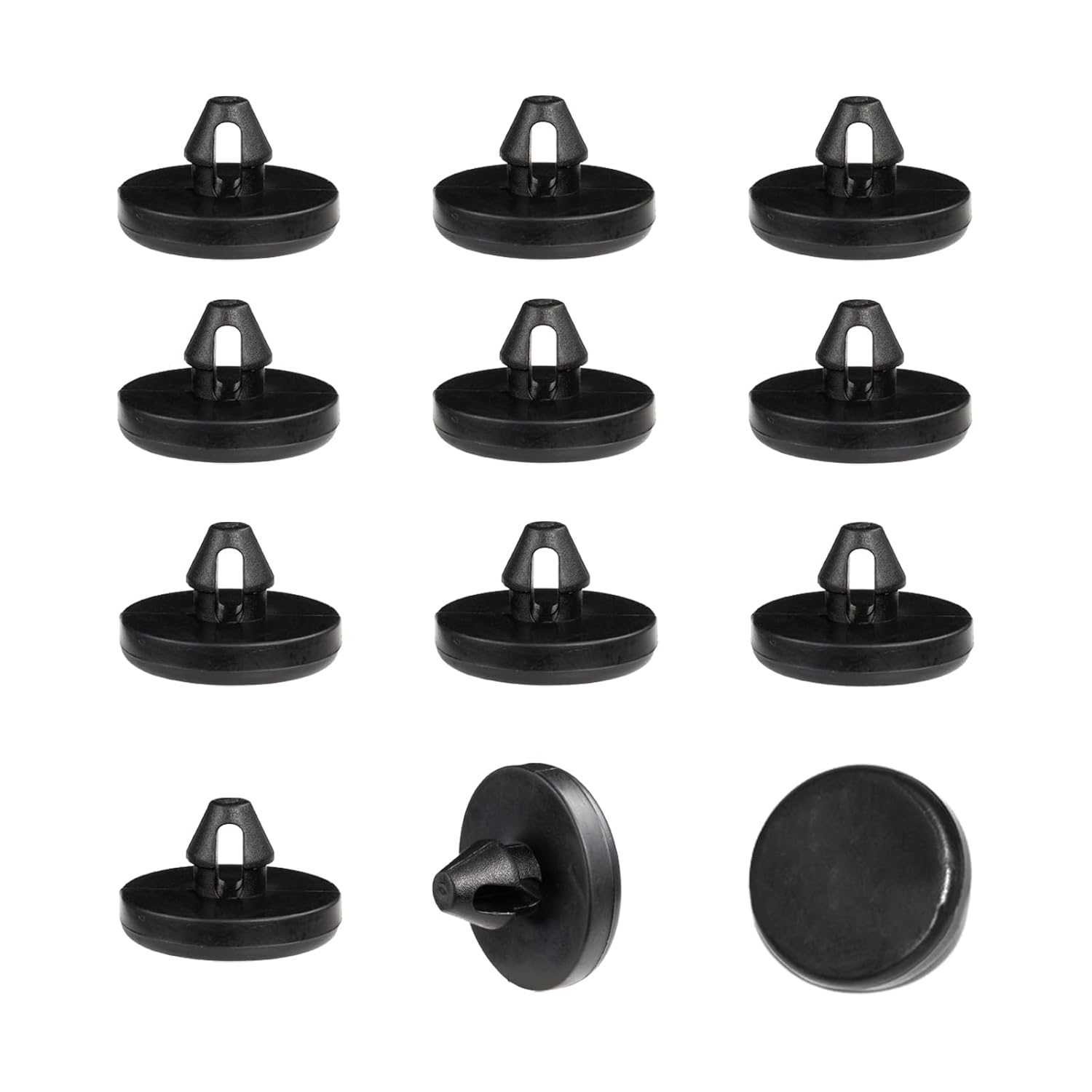 Kewucn 4 PCS Brake Pedal Stop Pad, Rubber Automotive Brake Light Switch Stopper, Vehicle Clutch Pedal Stopper Compatible with 90541-06036