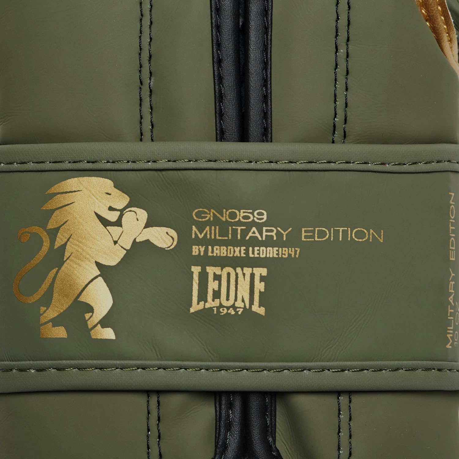 Leone 1947 Boxing Gloves Military Edition Leather MMA UFC Muay Thai Kick Boxing K1 Karate Training Sparring Punching Gloves image number 6