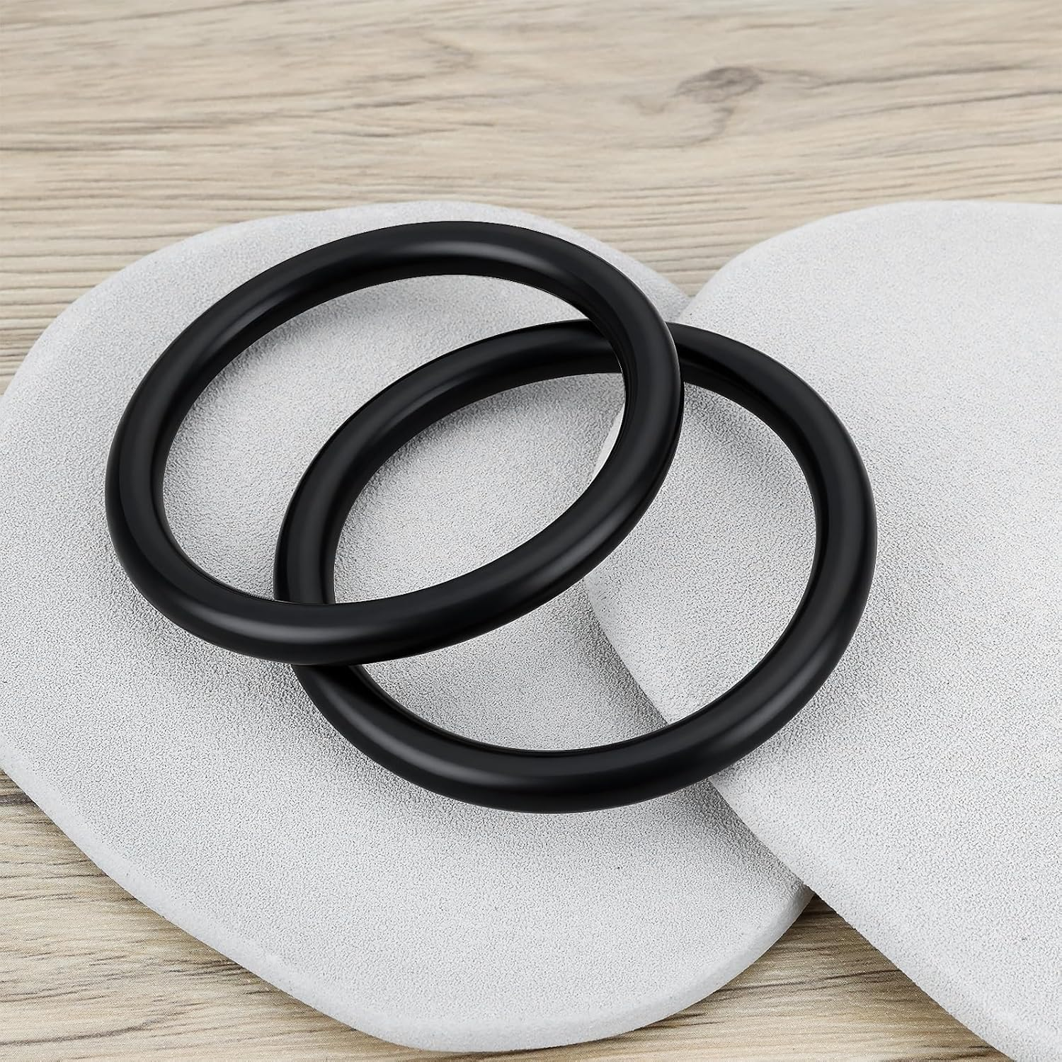 Briny River 6PCS O-Ring Fixed Ring 127201 80Mm X8Mm Compatible with Fritzmeier Convertible Canopy image number 5