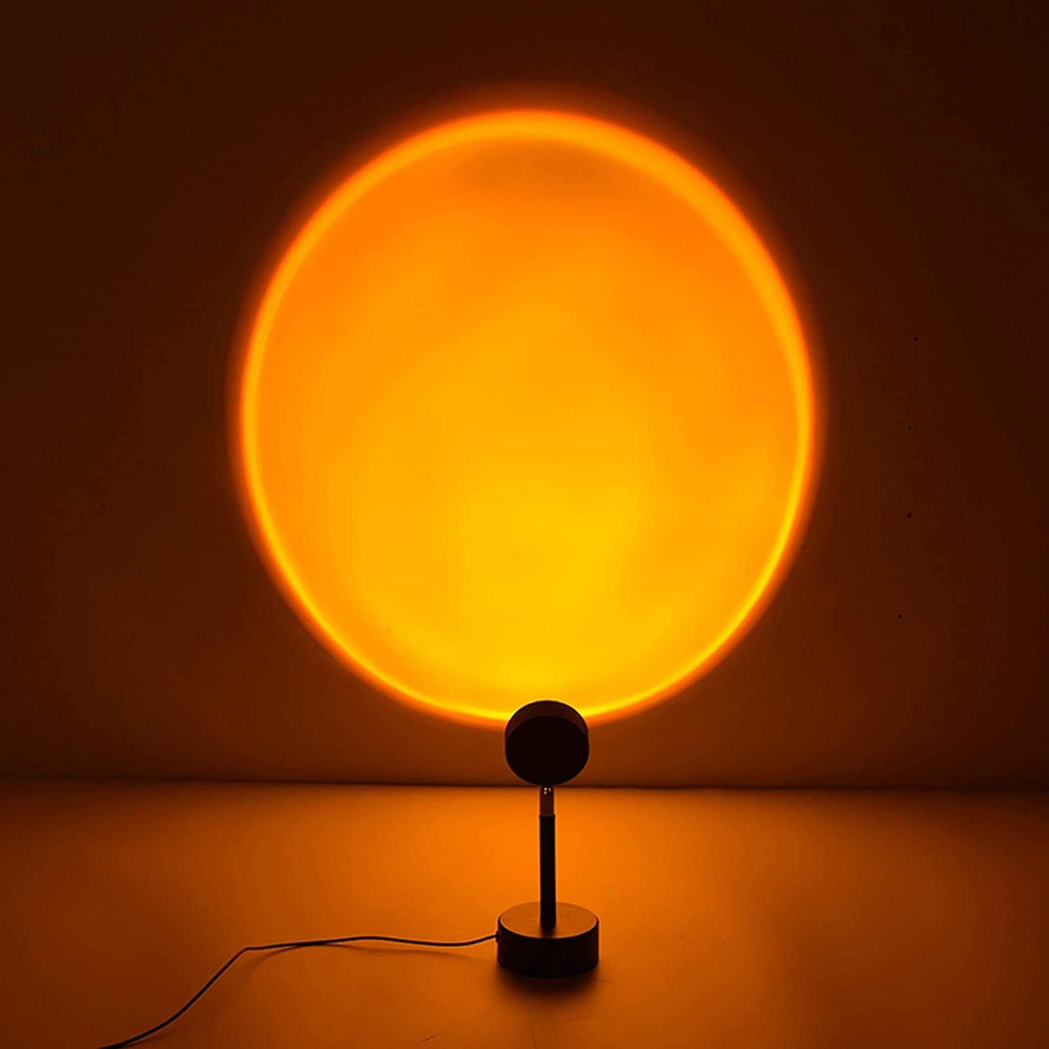 Rainbow Sunset Projection Lamp LED Modern Romantic Night Light Decoration Au(Sunset) image number 5