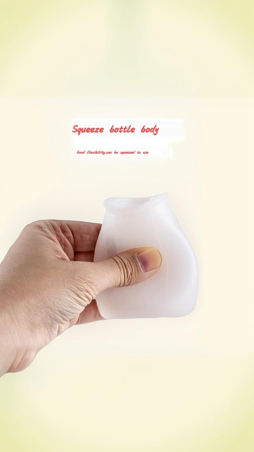 BBQ Pastry Basting Brushes, Heat-Resistant Silicone Oil Bottle Brushes for Sauce, Honey, Grill & Cake, for Barbecue, Cooking, Frying - Kitchen Tools Set of 2, Green & Orange image number 1