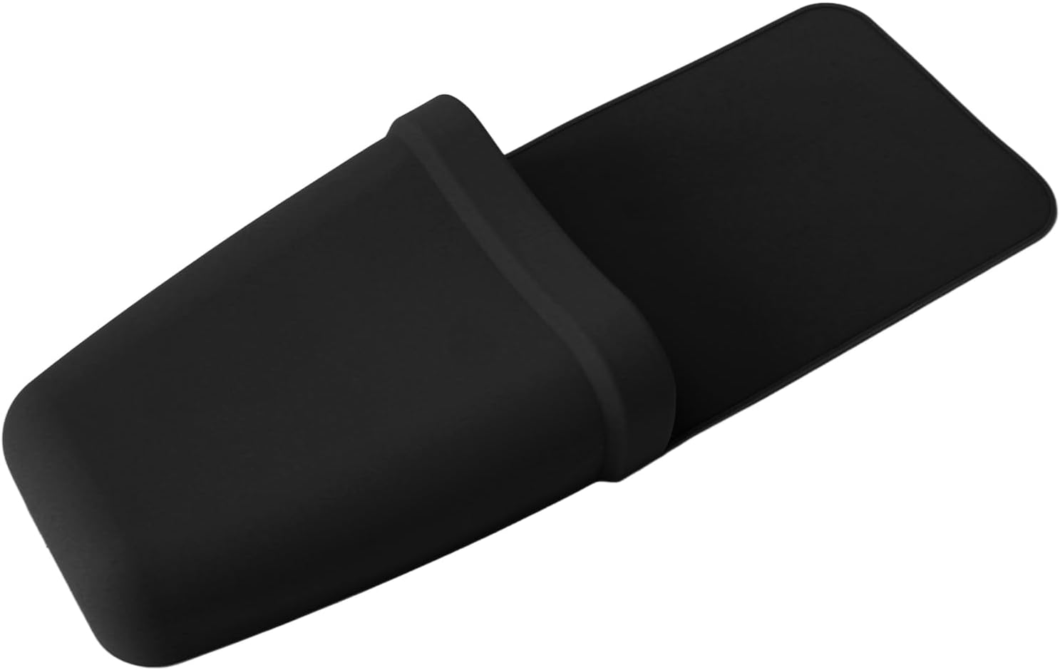 Heat Resistant Silicone Mat Pouch, Soft Washable Silicone Heat Resistant Holder Mat Pouch for Flat Iron,Curling Iron, Hot Hair Tools, Silicone Heat Resistant Travel Mat Pouch image number 6