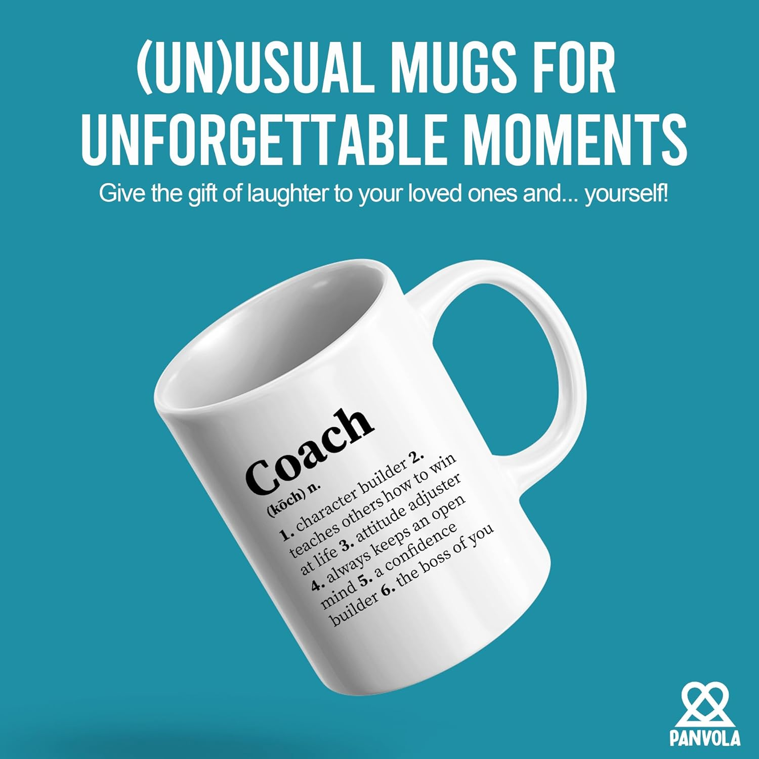 Coach Noun Definition Mug Character Builder Coach Gifts for Team Manager Office Boss Appreciation Inspirational Novelty Drinkware Ceramic Coffee Mug 11 Oz image number 3