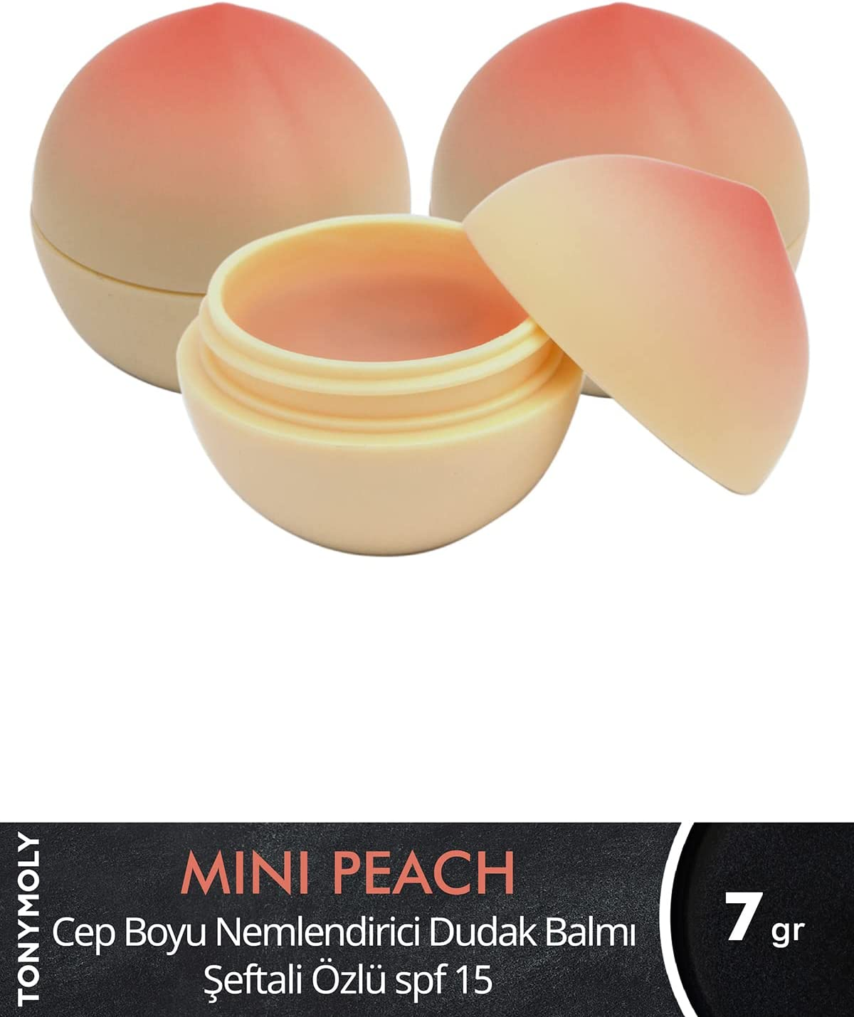 Tony Moly Mini Fruit Peach Lip Balm 7 G image number 3
