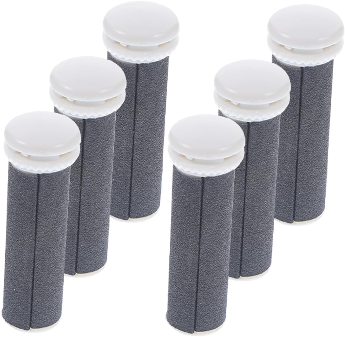 NULYLU 6Pcs Replacement Rollers Heads for Electric Pedicure Foot File Callus Remover Easy to Use image number 4
