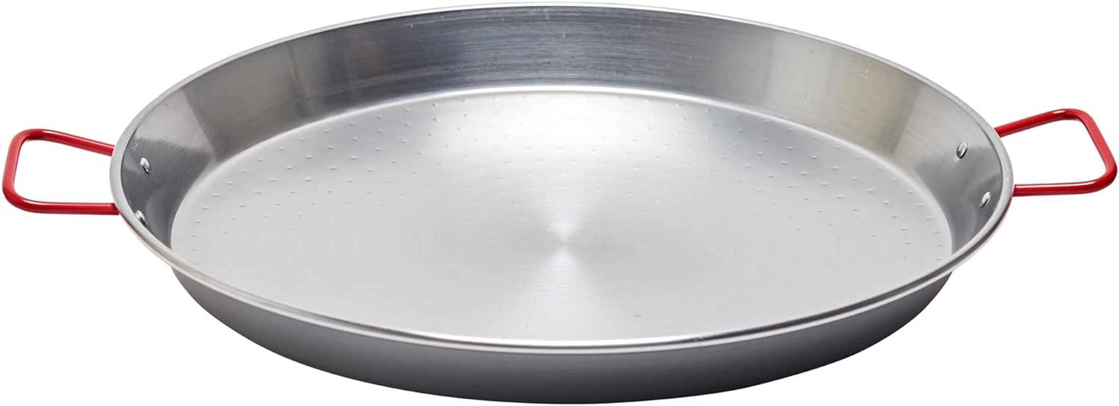 Garcima 13-Inch Carbon Steel Paella Pan, 32Cm, Silver image number 4