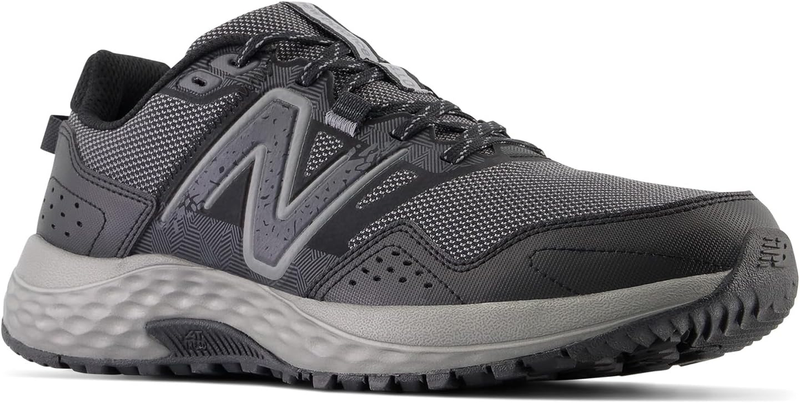 New Balance Mens 410 V8 Trail Running Shoe, Phantom/Black/Castlerock, 9.5 Wide image number 4