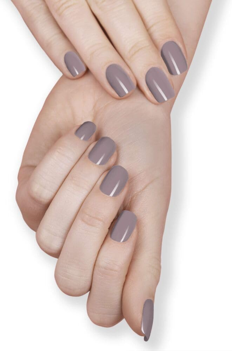 ANNY Gel Nail Strips - UV Nail Foil for Sticking with UV Lamp, Durable & Splinter Free, Easy to Use, Colour: Dusty Rose - Steamed Dusky Pink - No. 20 image number 3