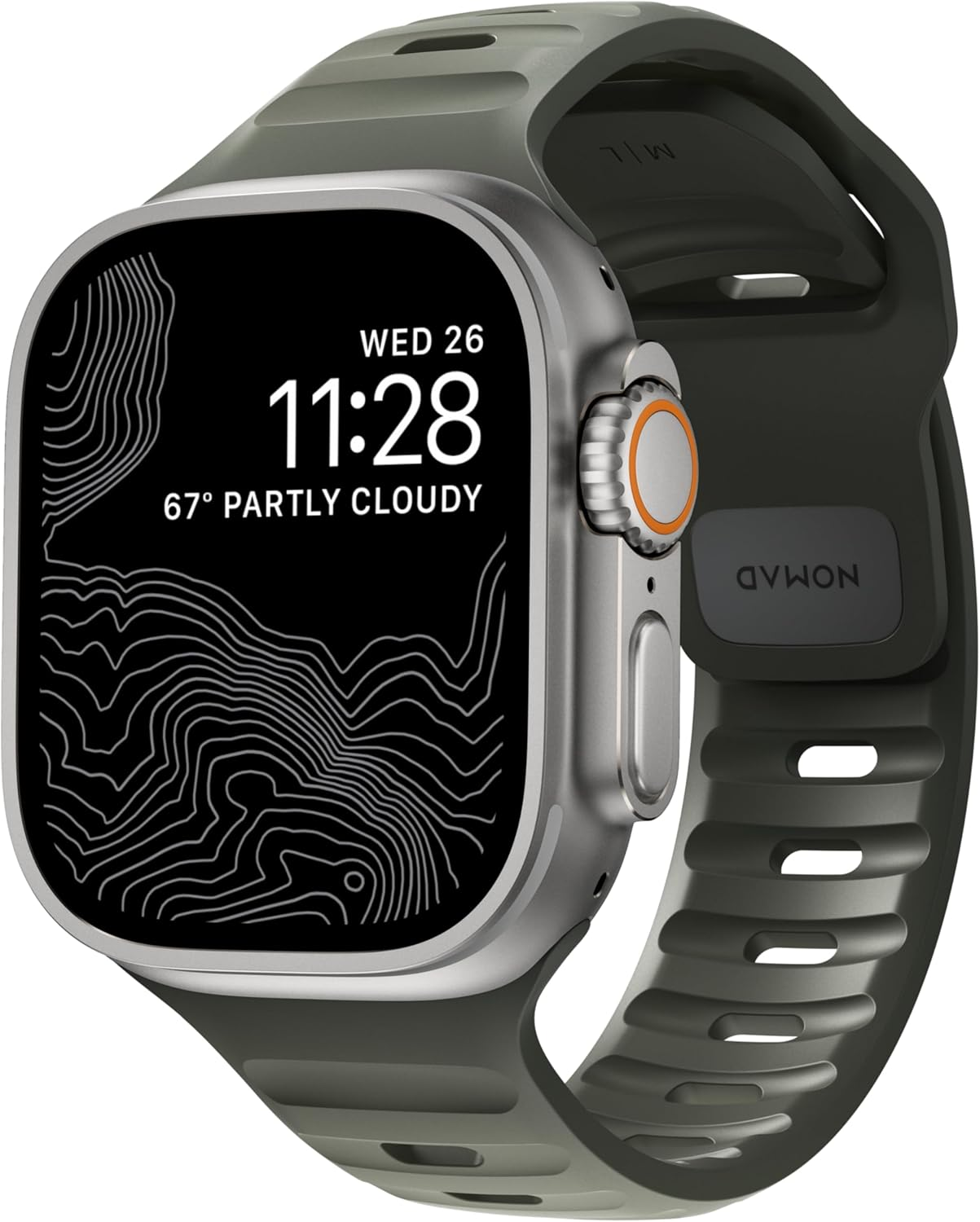 NOMAD Sport Band V2 | for Apple Watch 42/44/45/49 Mm | Durable, Waterproof Watch Strap