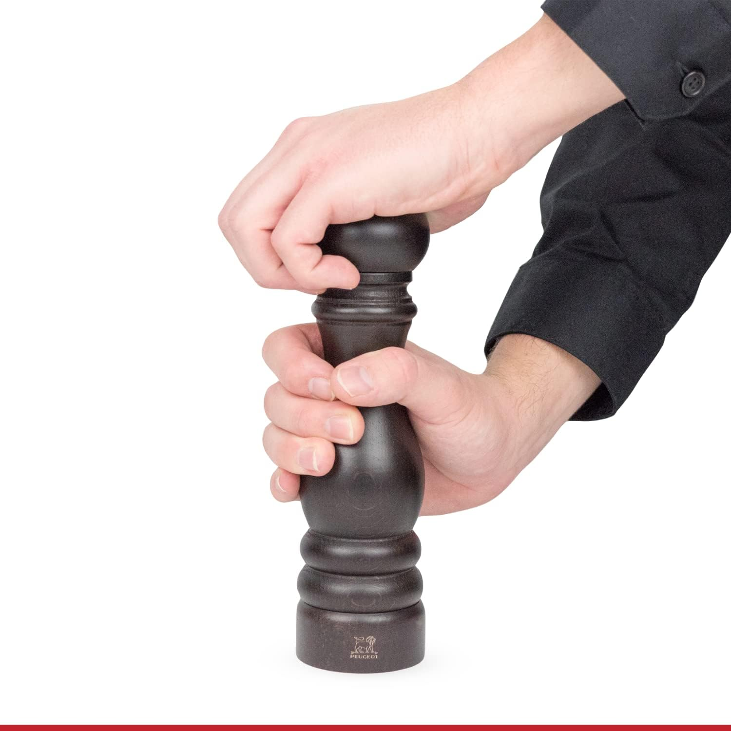 Peugeot 870422/SME/1 Paris Classic 9 Inch Salt Mill, Chocolate image number 6