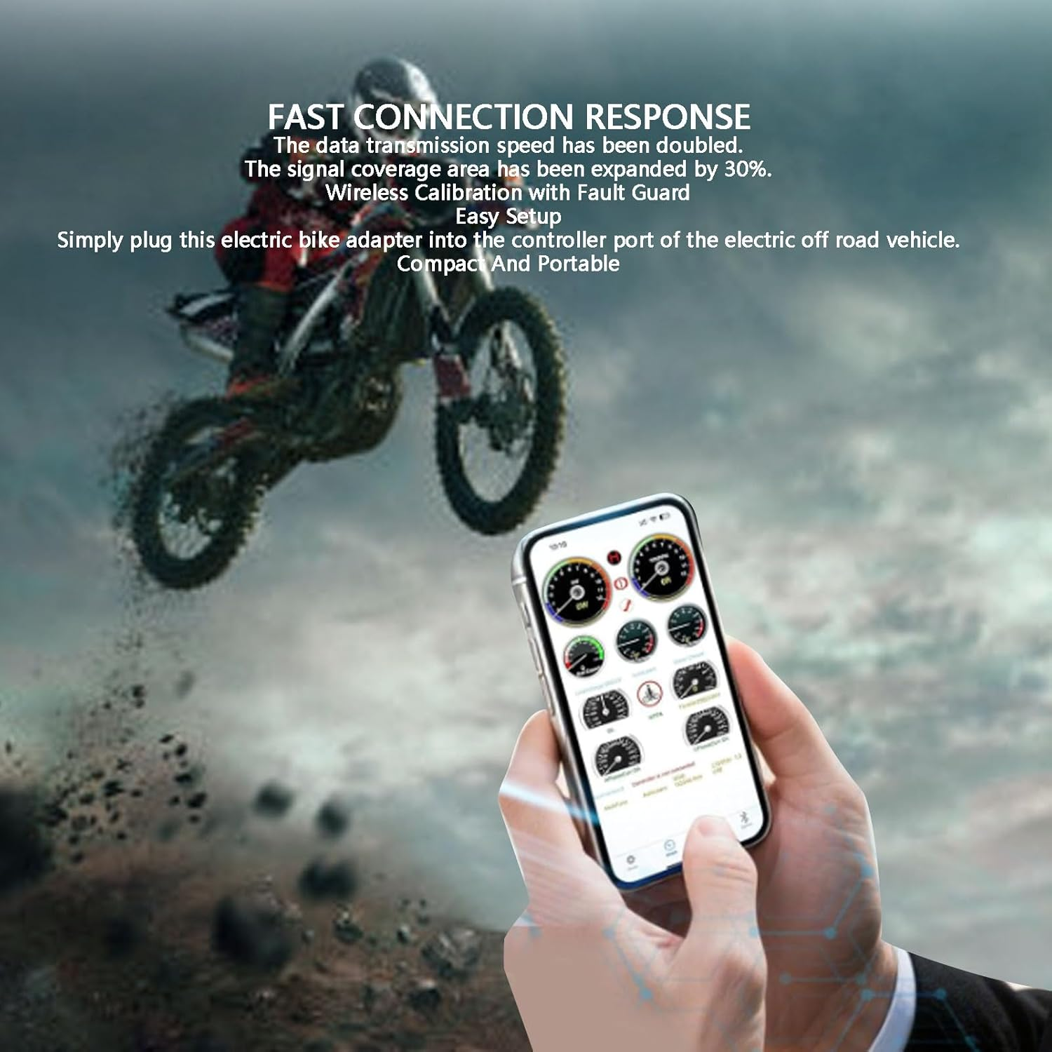 Programmable Bluetooth Dongle Controller for Electric Bike, Fardriver Controller Programming Module, Programmable Bluetooth Adapter Compatible with Fardriver ESC image number 3