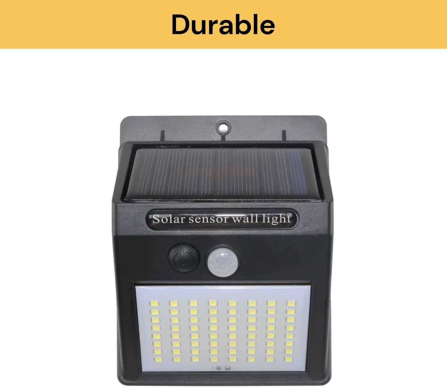 Ezonedeal Solar Lights, Outdoor Waterproof 16 LED Wireless Solar Motion Sensor Light for Patio Porch Path Yard Garden with Motion Activated Auto On/Off (2-Pack) image number 2