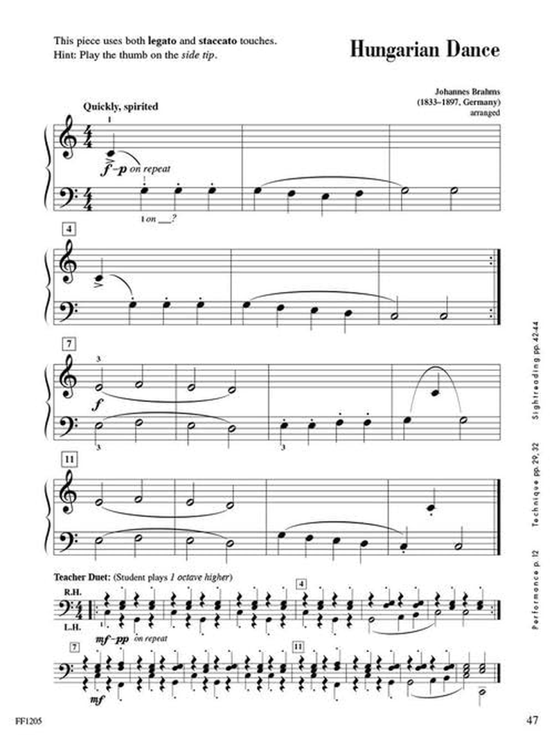 Accelerated Piano Adventures for the Older Beginner - Lesson Book 1 image number 5