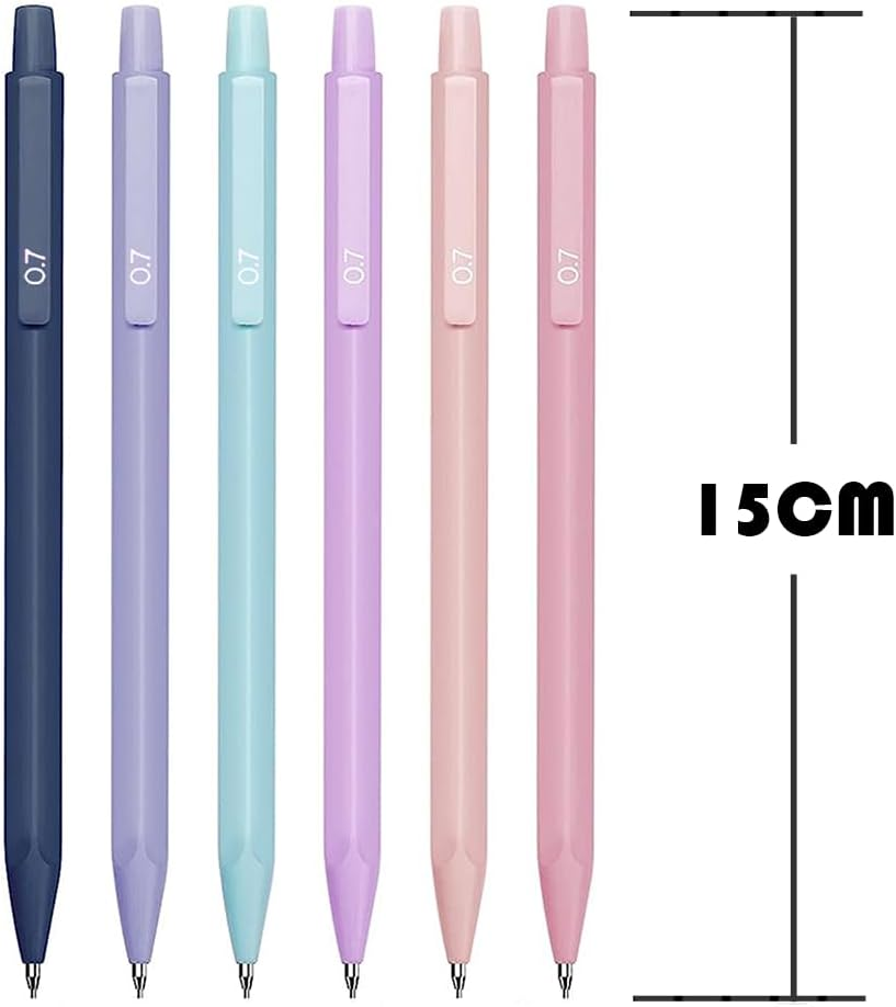 Mechanical Pencil Set, 60 HB Leads and 2 Erasers,6 Cap Eraser Refills, a Storage Box.This Is the Best Tool for Writing or Painting (0.7Mm Multicolor) image number 6