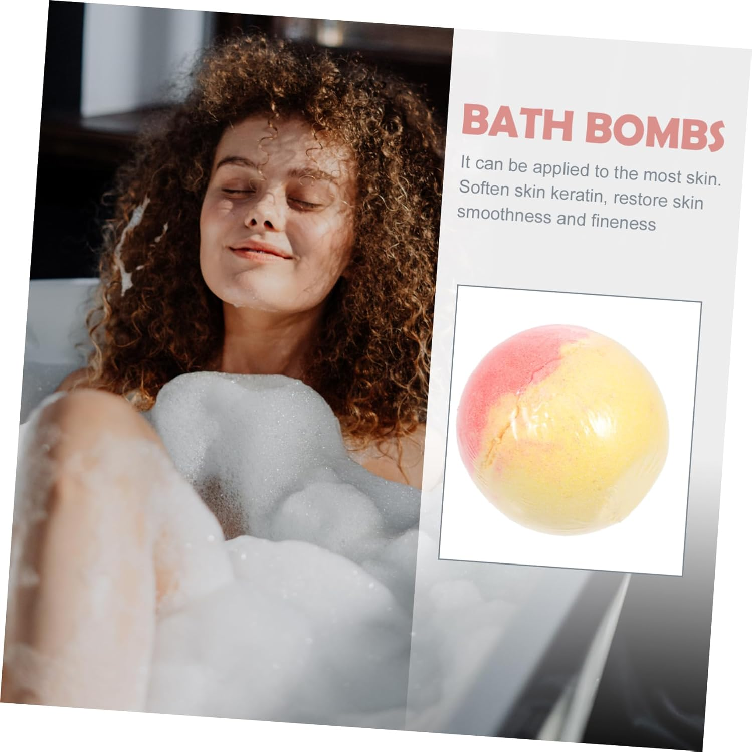 IWOWHERO Essential Oil Sea Salt Bath Spa Bathing Foaming for Day Present Rejuvenate Smooth Glowing Skin image number 1