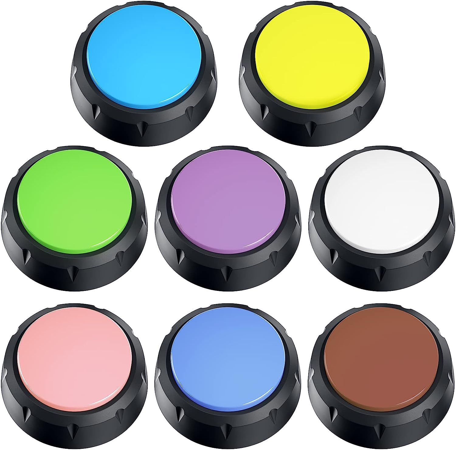 Dog Buttons for Communication Voice Recording Buttons Dog for Words Talking and Answer Buttons Personalized Sound Answering Buzzer Best Toys for Dog Tranning (8 Pack) image number 6