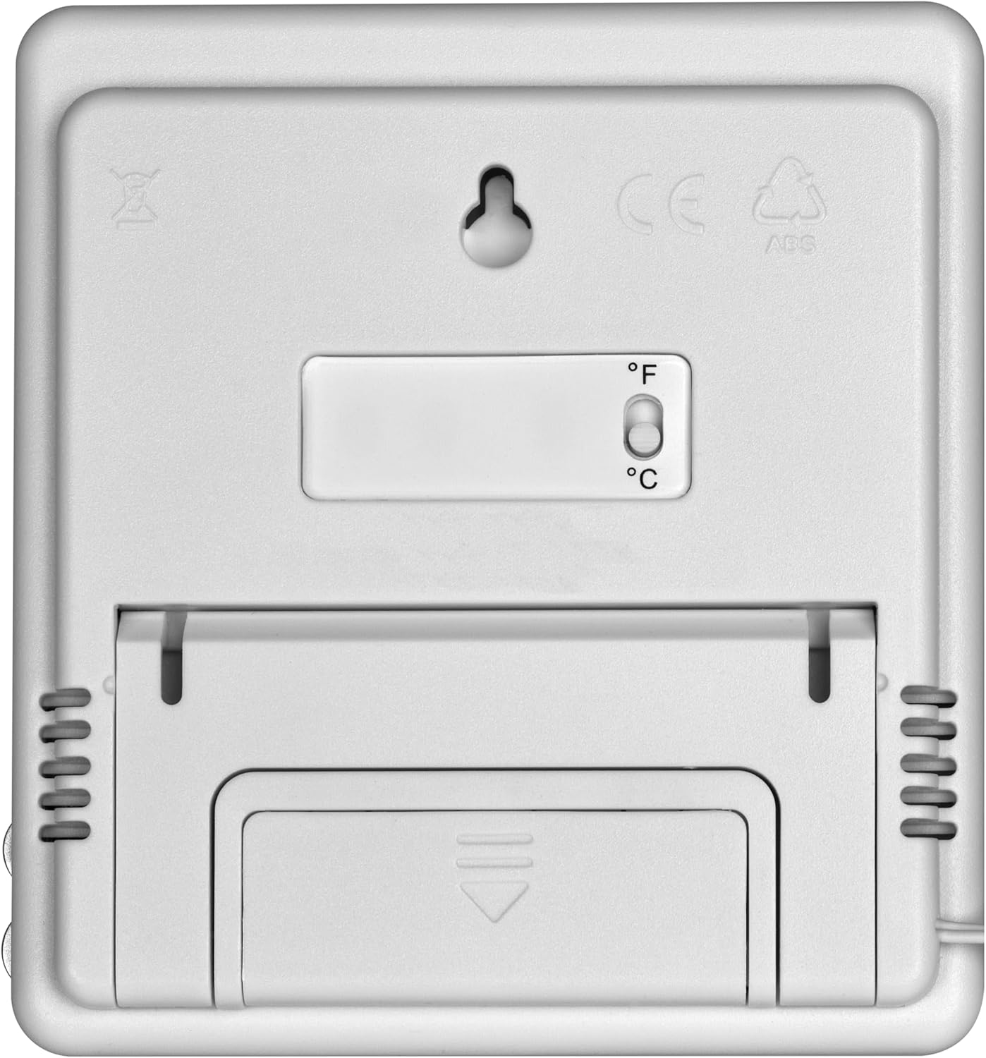 TFA Dostmann Digital Indoor/Outdoor Thermometer 30.1011 Large Display High and Low Values Indoor Outdoor Temperature Black L140 X W24 X H235 Mm (L) 102 X (W) 21 (50) X (H) 110 Mm image number 6