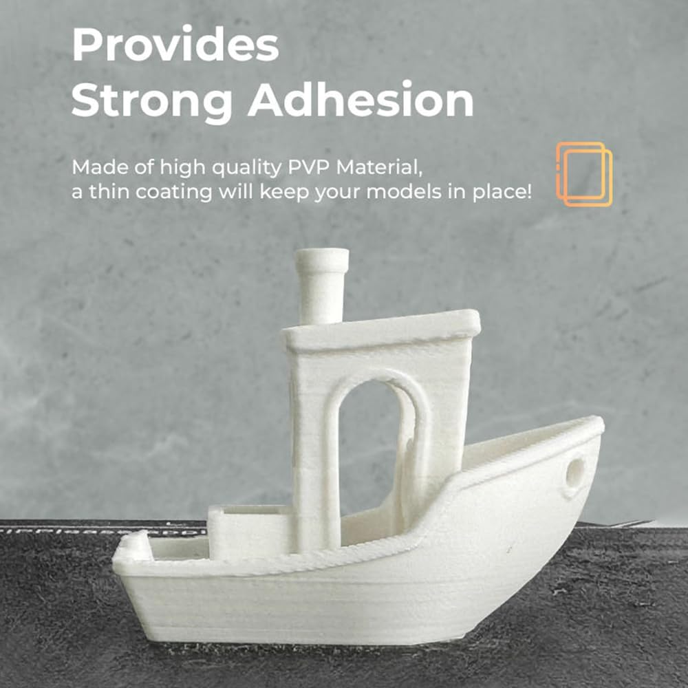 Glue Stick for 3D Printer Build Plate 21 Gram Each PVP Solid Glue Stick Hot Bed First Layer Using PLA/ABS/PETG/PC/PA/TPU Non-Toxic Easy to Stick image number 4