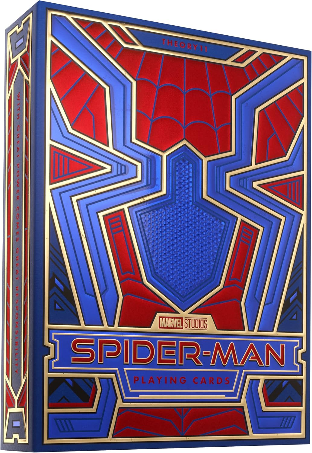 Theory11 Spider-Man Playing Cards, Red/Blue/Yellow image number 3