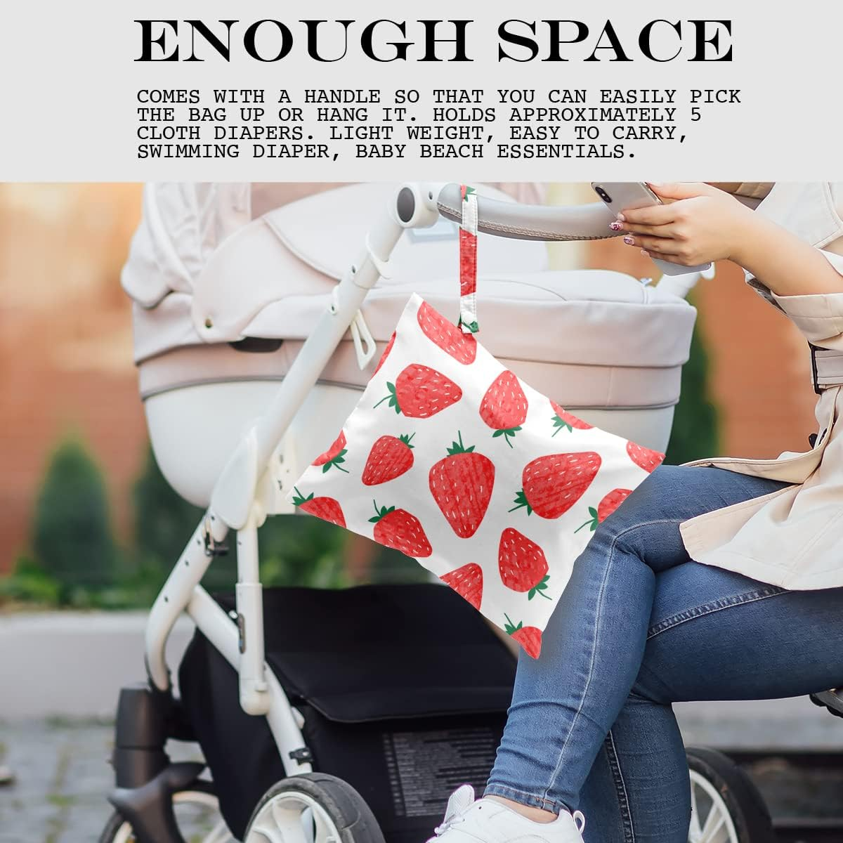 Wet Bag, Wet Dry Bag, Wet Bag for Swimsuit, Travel, Beach, Pool