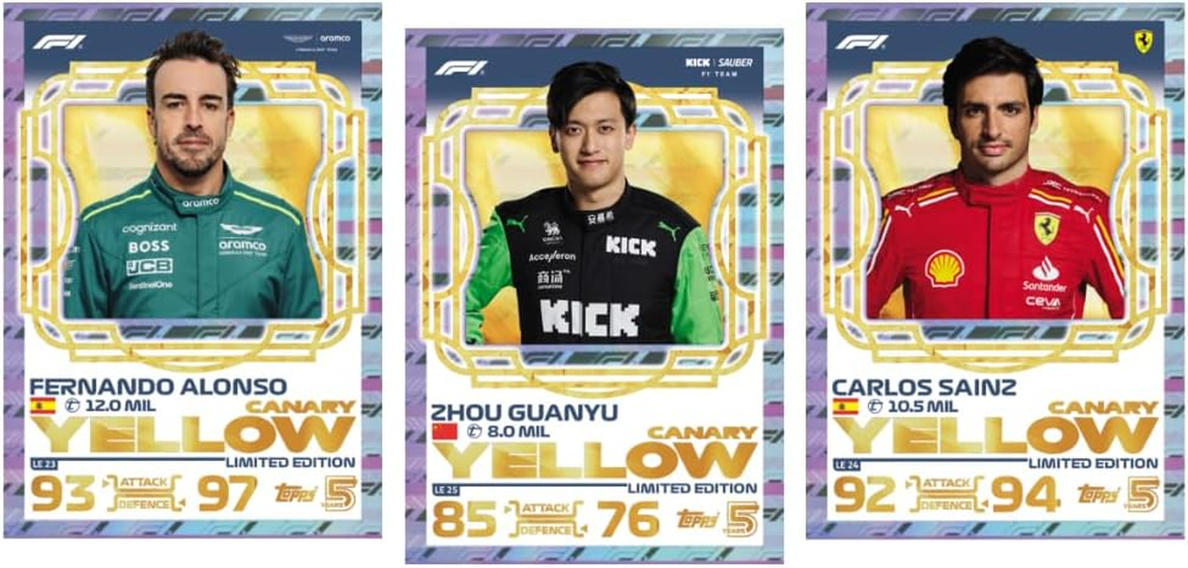 F1 Turbo Attax 2024 Trading and Collectible Card Game Eco Pack image number 3