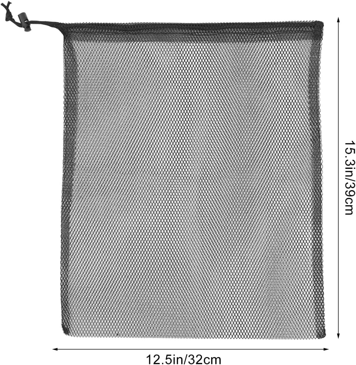 Ciieeo 6Pcs Drawstring Mesh Storage Pouches for Sports Yoga Travel Daily Use Random Colors Chic Functional Drawstring Bags for Outdoor Activities Organizing Essentials image number 5