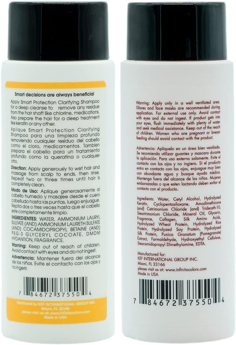 Pomegranate Medium Strength Keratin Treatment with Clarifying Shampoo 120Ml by Smart Protection image number 1